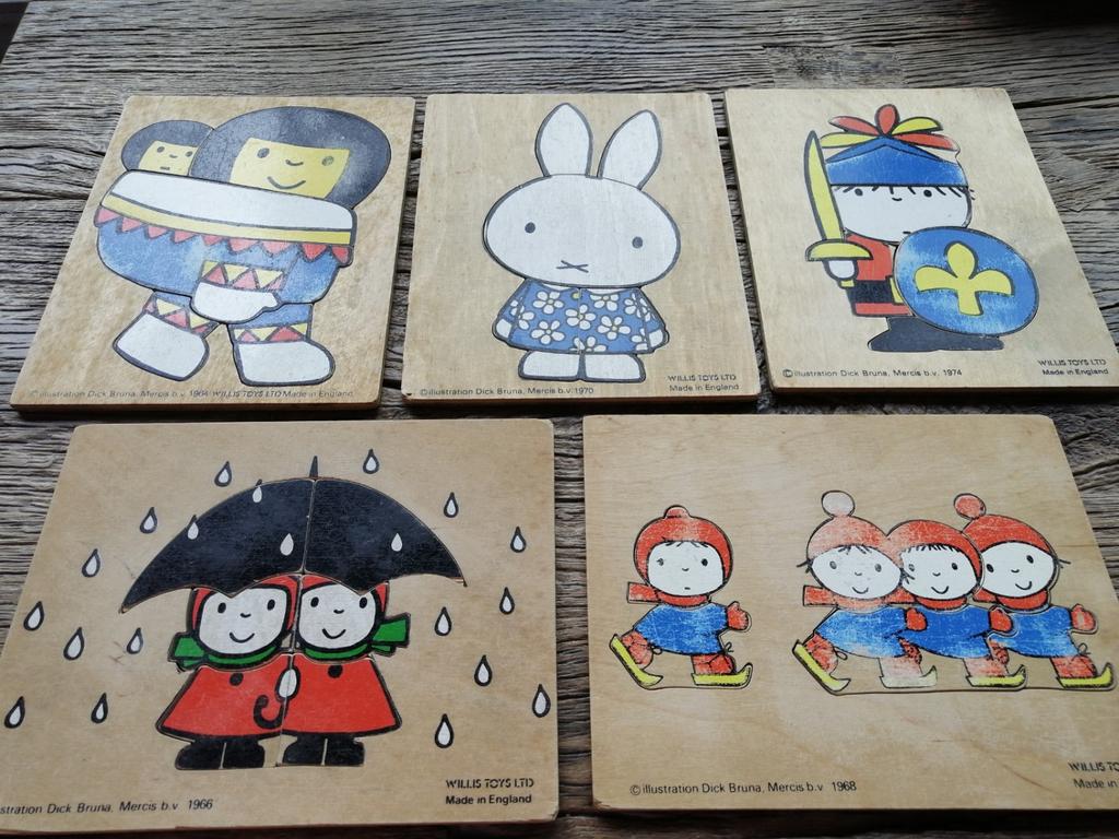 Puzzles vintage WILLIS TOYS (1964-1974), Enlèvement ou Envoi, Utilisé