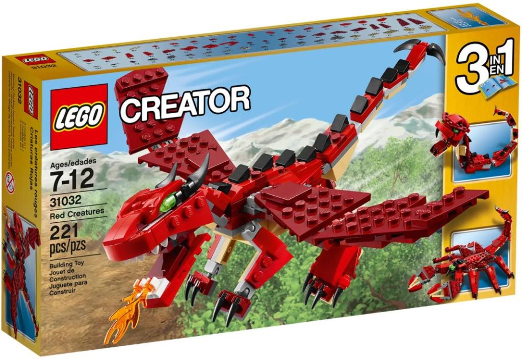 Lego 31032 Draken, Ophalen of Verzenden, Zo goed als nieuw, Complete set, Lego