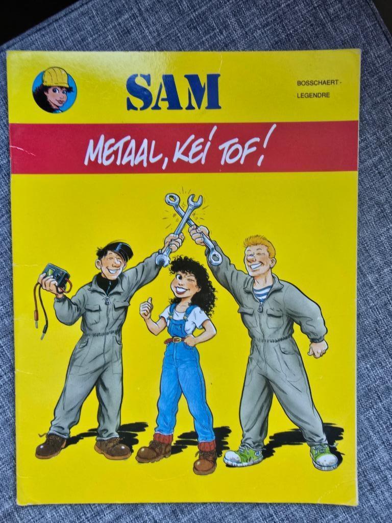 Sam  Metaal, Kei, Tof!, Gelezen, Sam Bosschaert, Eén stripboek, Ophalen of Verzenden