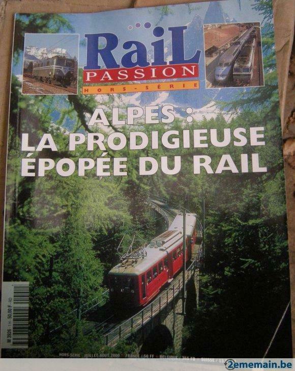 lots de 201 revues  "rail passion" - Réduction de prix, Livres, Enlèvement