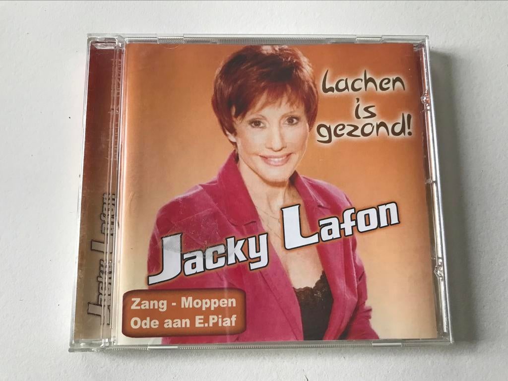 Cd Jacky Lafon / lachen is gezond, Ophalen of Verzenden