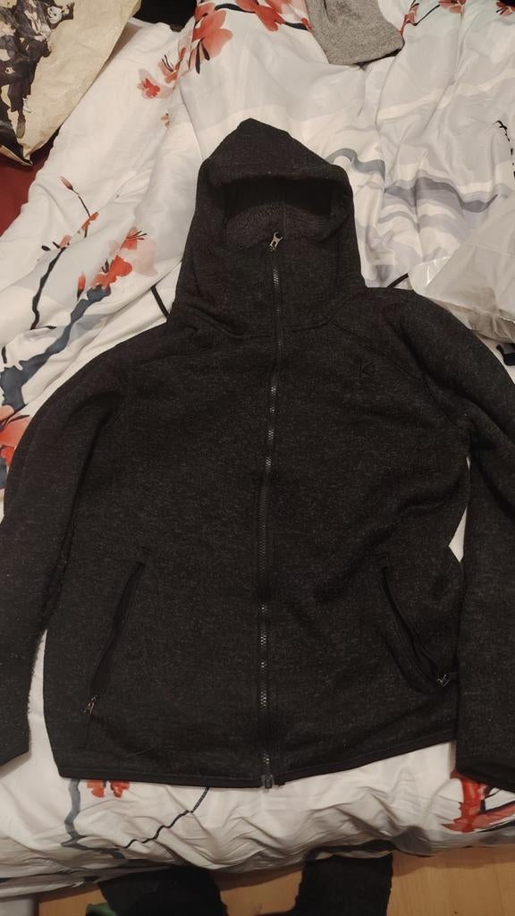Karrimor zwart fleecesweatshirt voor de winter, Zwart, Maat 56/58 (XL), Ophalen of Verzenden, Zo goed als nieuw