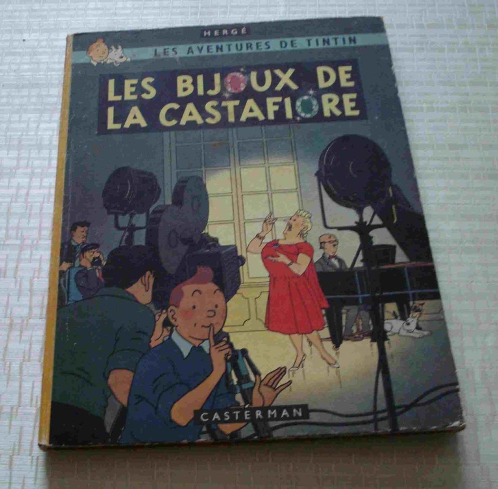 Les bijoux de la Castafiore Tintin 1966, Boeken, Ophalen of Verzenden, Gelezen