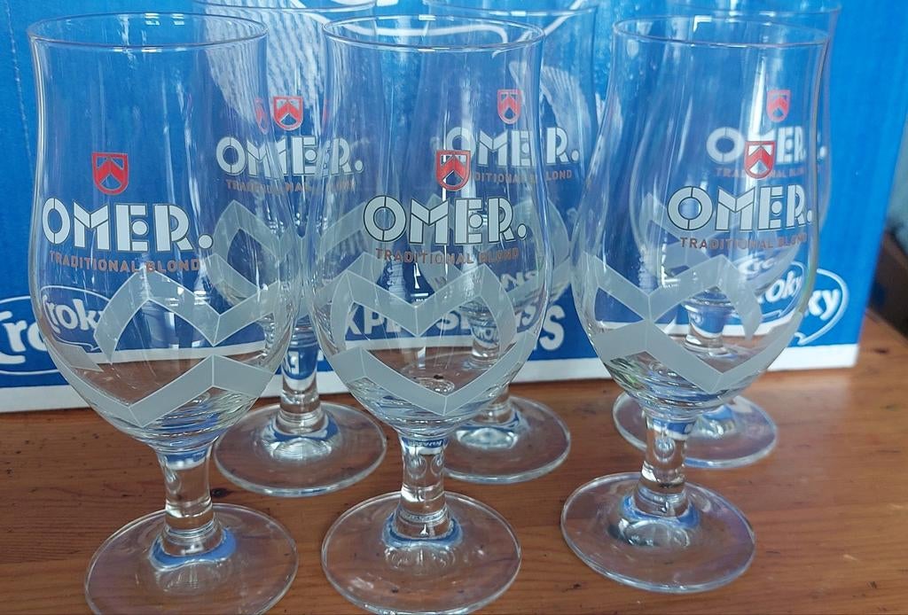 6 verres omer, Enlèvement ou Envoi