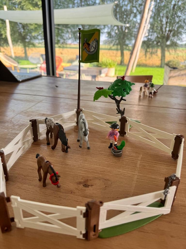 Playmobil 6931 - paardenweide, Ophalen of Verzenden, Zo goed als nieuw