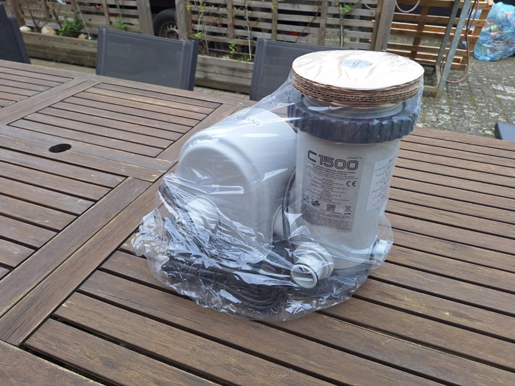 Pompe de piscine Intex C1500, Enlèvement, Neuf, Pompe