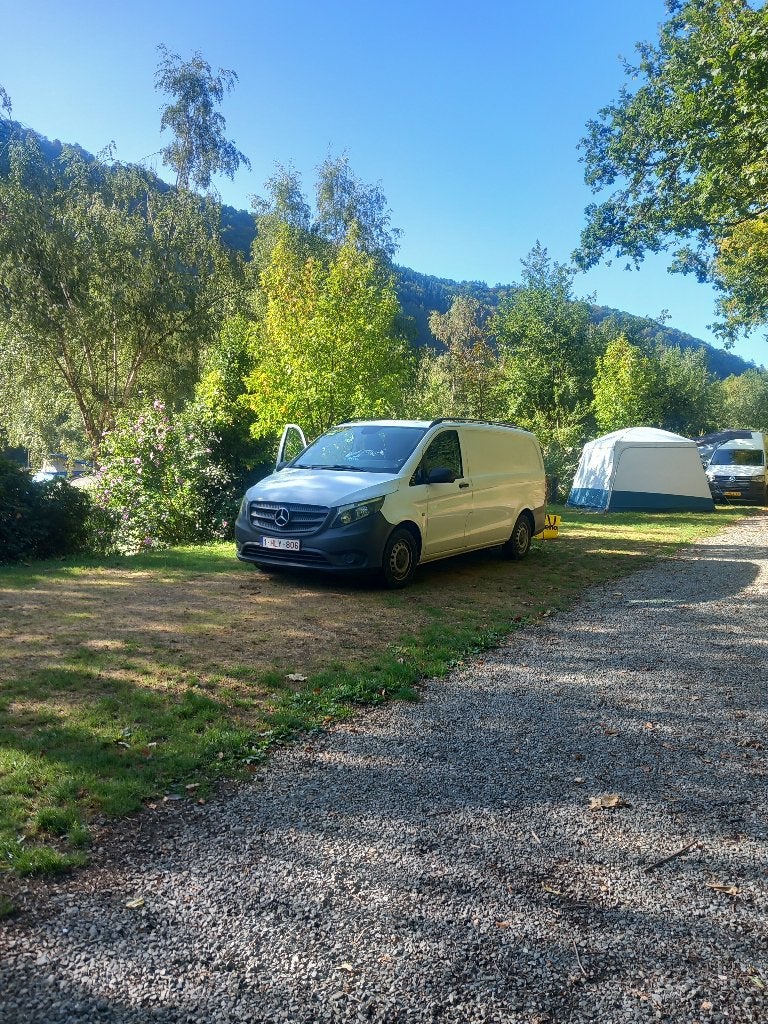 Zelfbouw camperbusje, Boîte manuelle, Particulier, Chauffage électrique, Mercedes