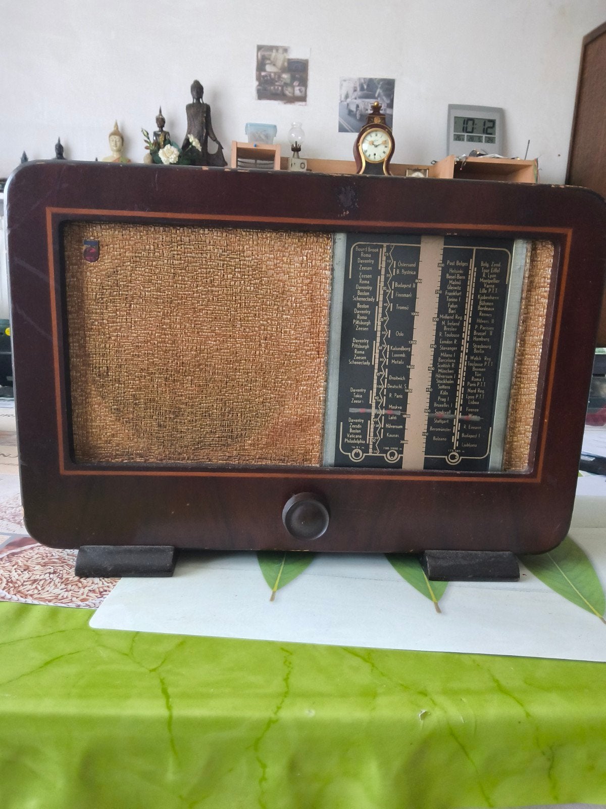 Oude philips radio, Antiquités & Art, Enlèvement ou Envoi