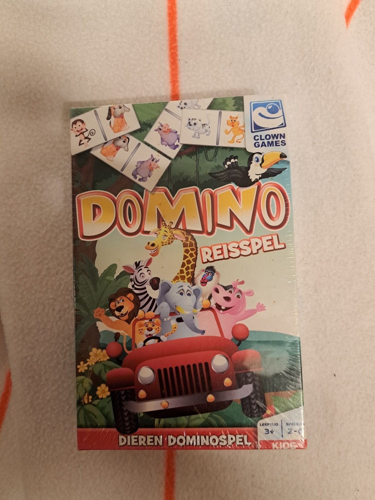Spel domino nieuw nog in verpakking, Hobby en Vrije tijd, Ophalen