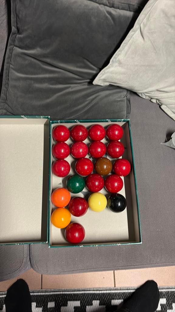 Pool Balls BAB, Sport en Fitness, Biljarten en Poolen, Ophalen, Gebruikt, Keu of Ballen