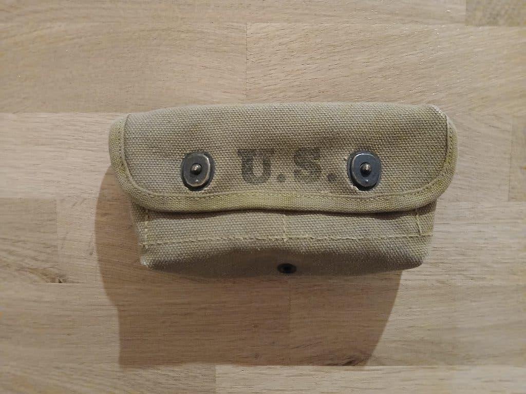 US ww2  rubon kc 1942 shotgun ammo pouch, Enlèvement ou Envoi, Armée de terre, Autres types