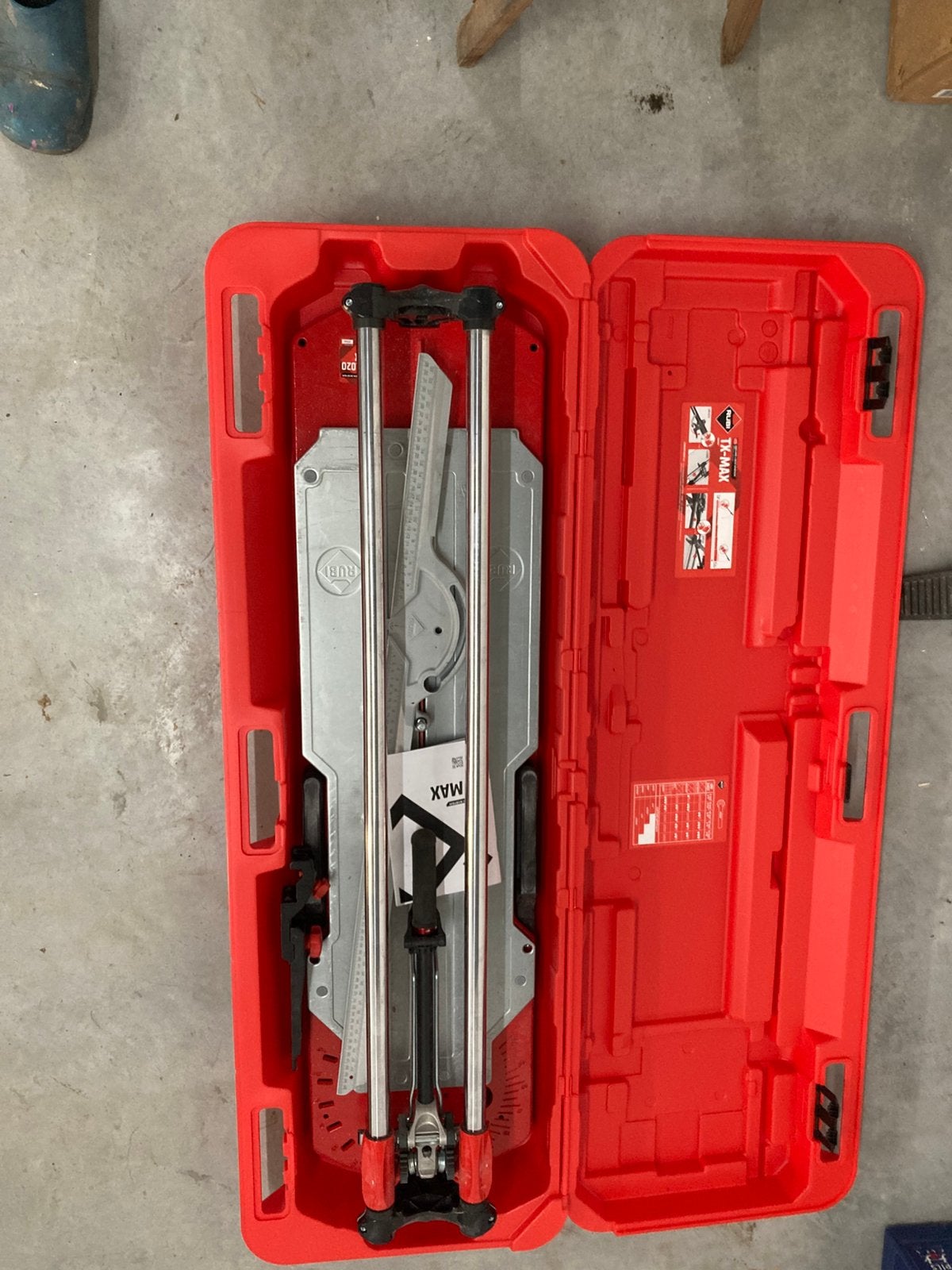 tegelsnijder rubi tot en met 100cm, Doe-het-zelf en Bouw, Tegels, Ophalen, Zo goed als nieuw