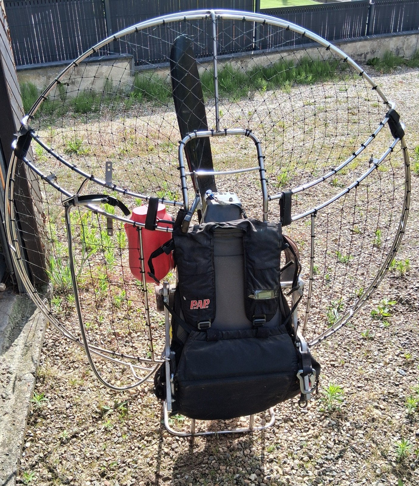 HE125, Enlèvement, Utilisé, Paramoteur