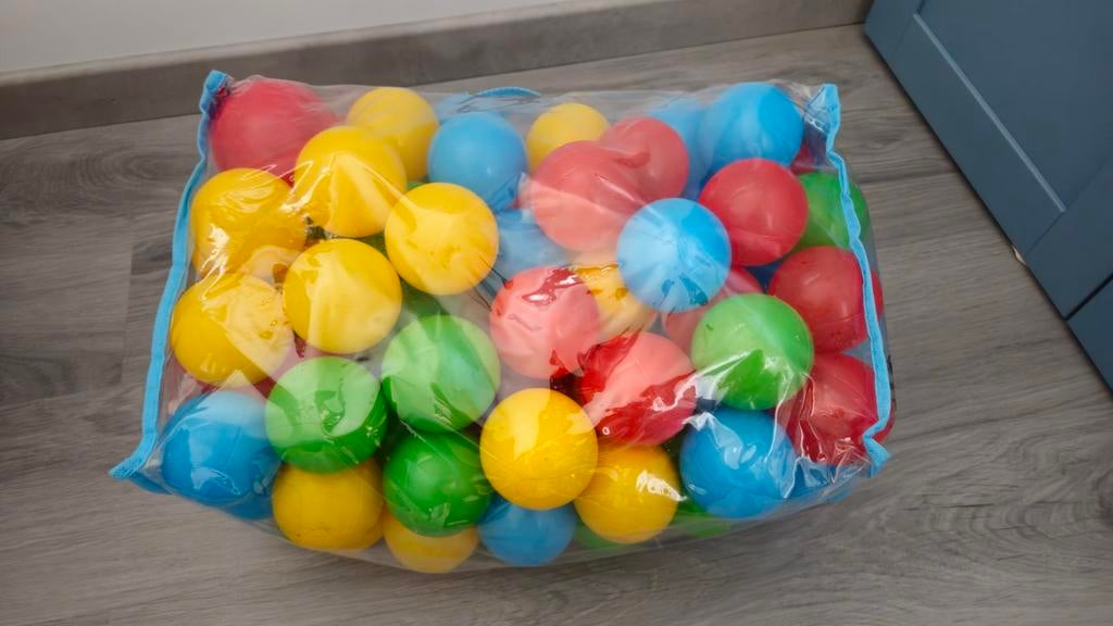Ballen ballenbad, Ophalen