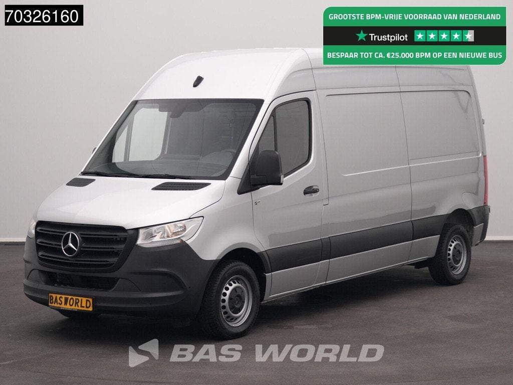 Mercedes Sprinter 215 CDI Automaat 150pk L2H2 MBUX Camera Ai, Autos, Camionnettes & Utilitaires, Argent ou Gris, Achat, Entreprise