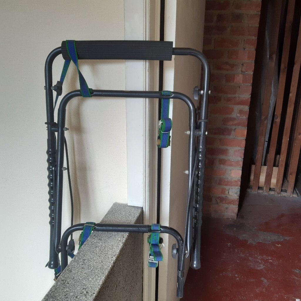 Porte vélo, Ophalen, 2 fietsen, Zo goed als nieuw, Achterklepdrager