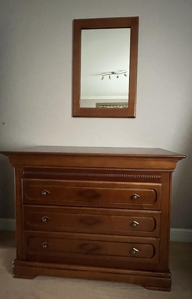 Slaapkamer kerselaar, Huis en Inrichting, Ophalen, Zo goed als nieuw, Tweepersoons, Klassiek
