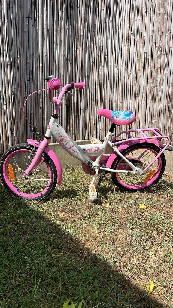 Meisjes kinderfiets 12 inch, Fietsen en Brommers, Fietsen | Meisjes, Ophalen, Gebruikt, 16 inch