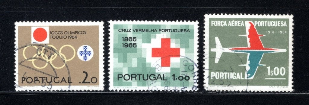 PORTUGAL Lot 1964-1965 gestempeld, Verzenden, Portugal, Gestempeld