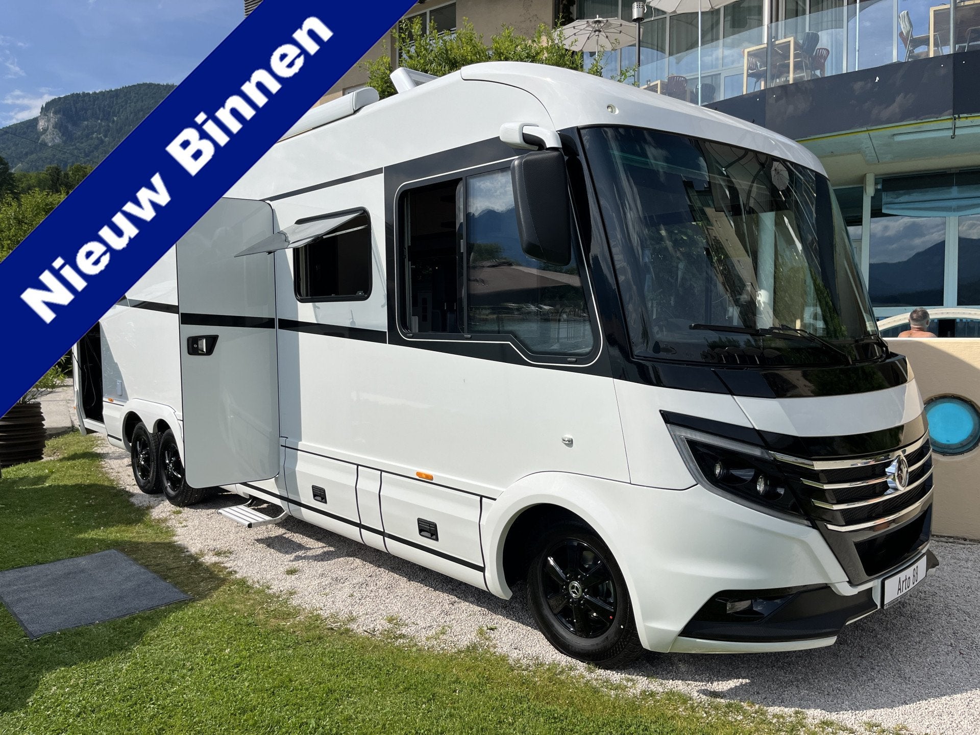 NIESMANN BISCHOFF NEW Arto 88E Mercedes Automaat, Caravanes & Camping, Camping-cars, Niesmann+Bischoff, Diesel, Automatique, Mark@niesmannbischoff.nl