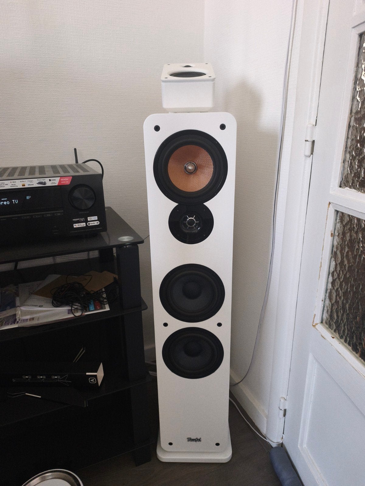 Groot pakket ULTIMA 40 Surround + DENON X3800H Dolby Atmos, Nieuw, Surroundset, Inclusief kabels, Ophalen
