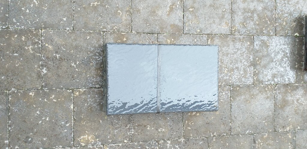 500 leien 40 x 24 cm, Bricolage & Construction, Tuiles & Revêtements de toit, Enlèvement, Comme neuf