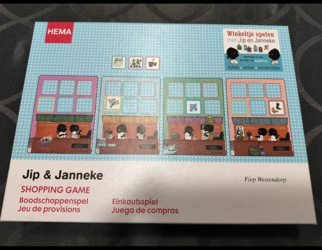 Boodschappenspel van Jip en Janneke van Hema, Kinderen en Baby's, Ophalen of Verzenden, Zo goed als nieuw, Ontdekken