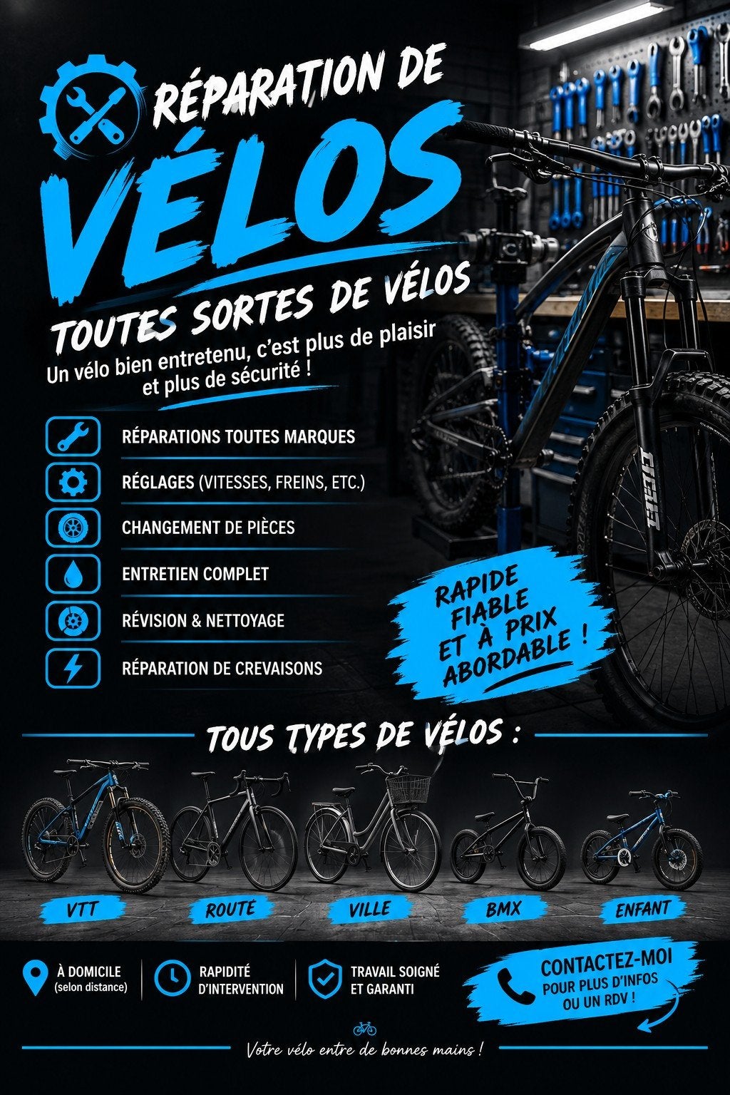 toute réparation à domicile