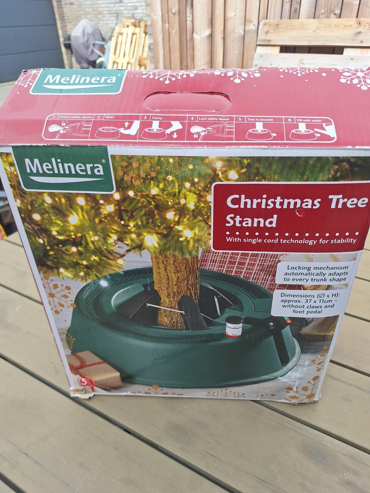 kerstboom houder voor echte kerstboom, Diversen, Ophalen of Verzenden, Gebruikt