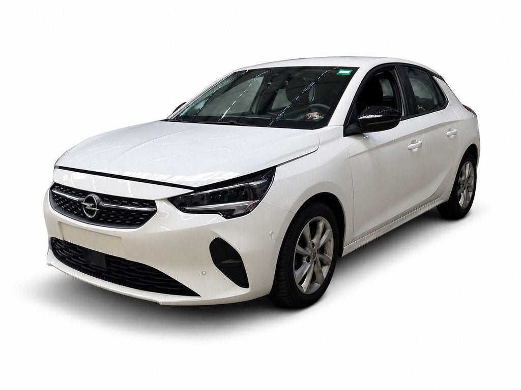 Opel Corsa F 1200Benzine 100Pk Elegance + AUTOMAAT, Gebruikt, 1199 cc, Wit, 5 zetels