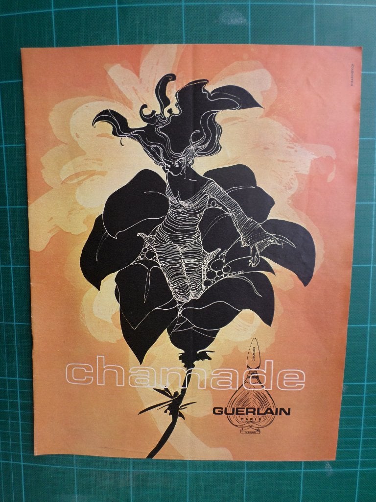 Guerlain parfums - 10 publicités papier - 5 € le tout, Enlèvement ou Envoi, Utilisé, Autres types