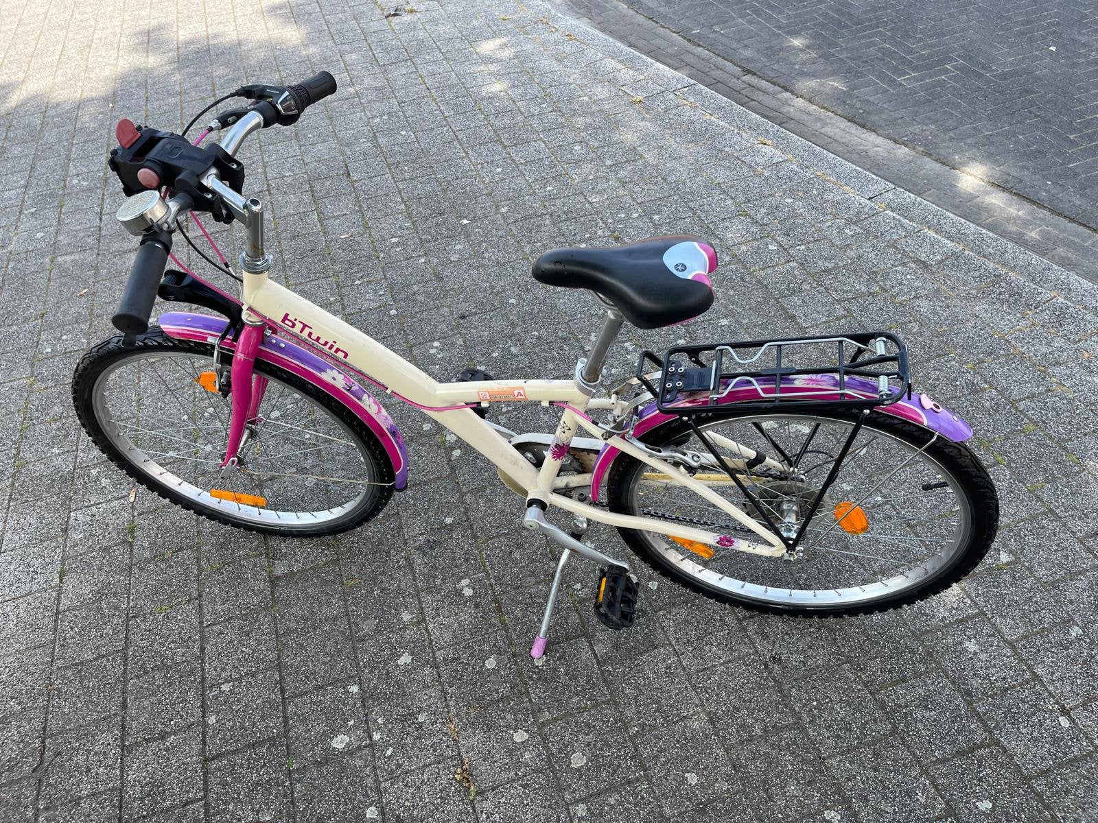 Meisjesfiets B’Twin, Ophalen, Gebruikt