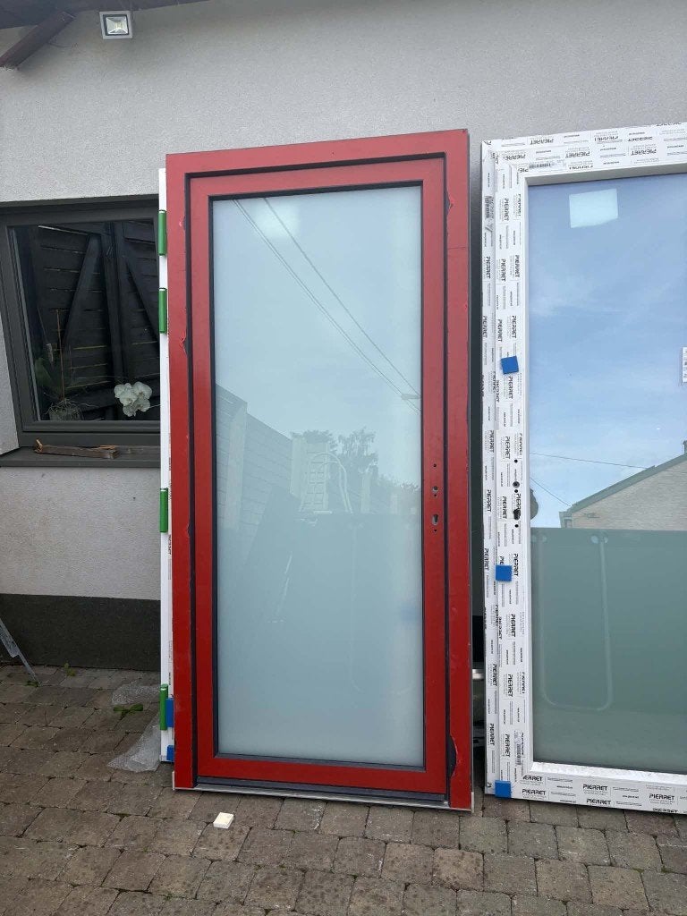 Porte extérieure (NEUVE), Neuf, 75 à 150 cm, Enlèvement, Vitre comprise