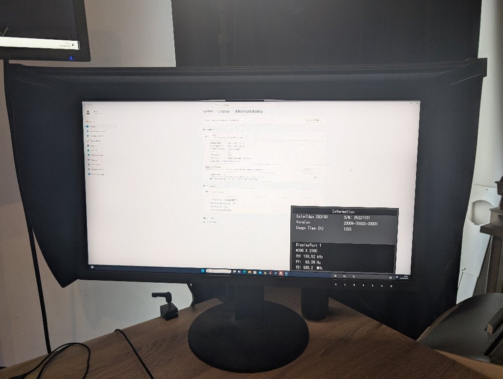 Eizo ColorEdge CG319X 4K scherm voor foto en video bewerking, Computers en Software, Ophalen, IPS, DisplayPort, 5 ms of meer