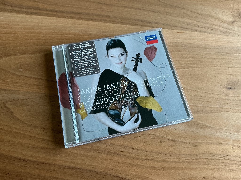 Janine Jansen / Menselssohn / Bruch, Enlèvement ou Envoi, Romantique, Comme neuf, Orchestre ou Ballet