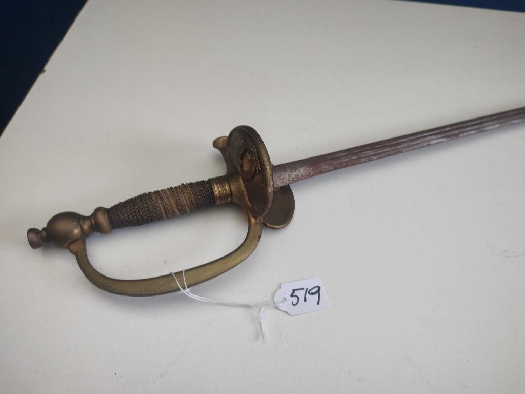 Sabel # 519 - Frankrijk - Epée Infanterie, Collections, Envoi