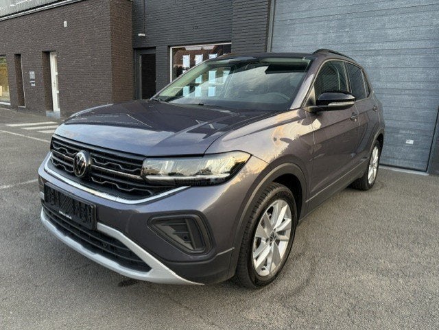 Volkswagen T-Cross 1.0 TSI GOAL App Cruise Pdc Zetelverwarmi, Argent ou Gris, Entreprise, Garantie prolongée, Entretenue par le concessionnaire