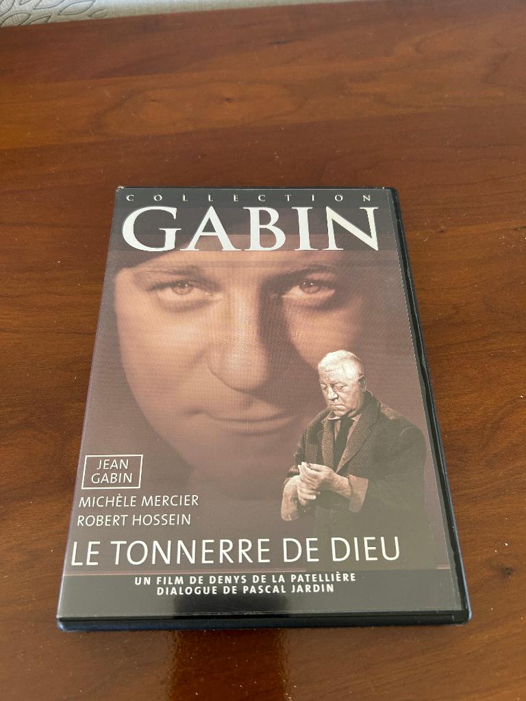 Le tonnerre de Dieu - DVD - Jean Gabin, Michèle Mercier, Enlèvement, Comme neuf