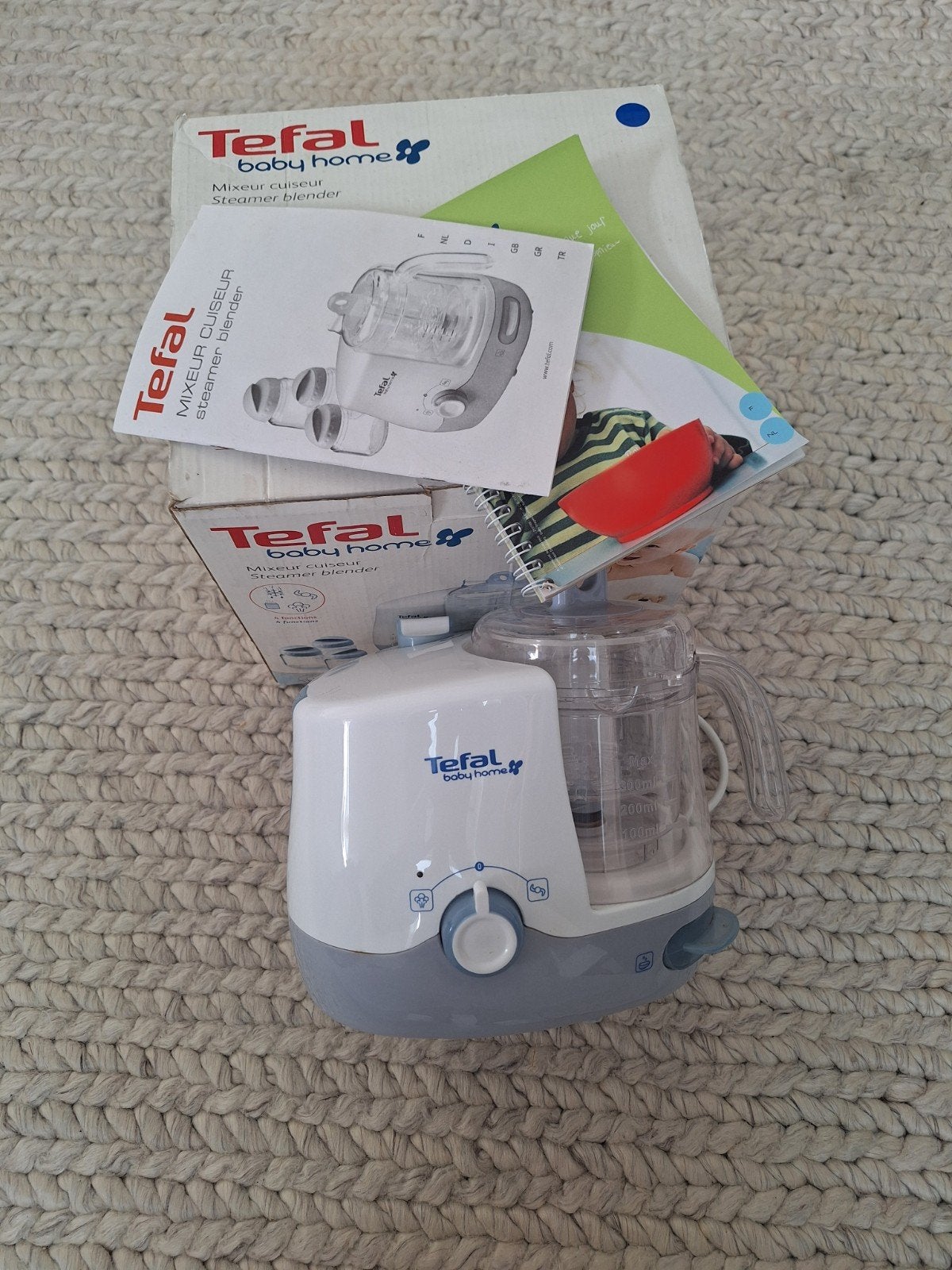 Tefal baby home steamer blender, Ophalen, Zo goed als nieuw, Stoomfunctie, Babyvoedingmaker