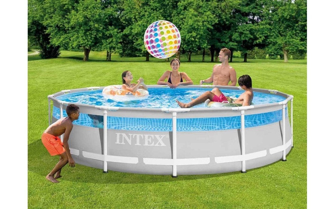 Intex zwembad 422 x 107 te koop. Nagelnieuw, Tuin en Terras, Ophalen, 80 tot 120 cm, Rond, Nieuw