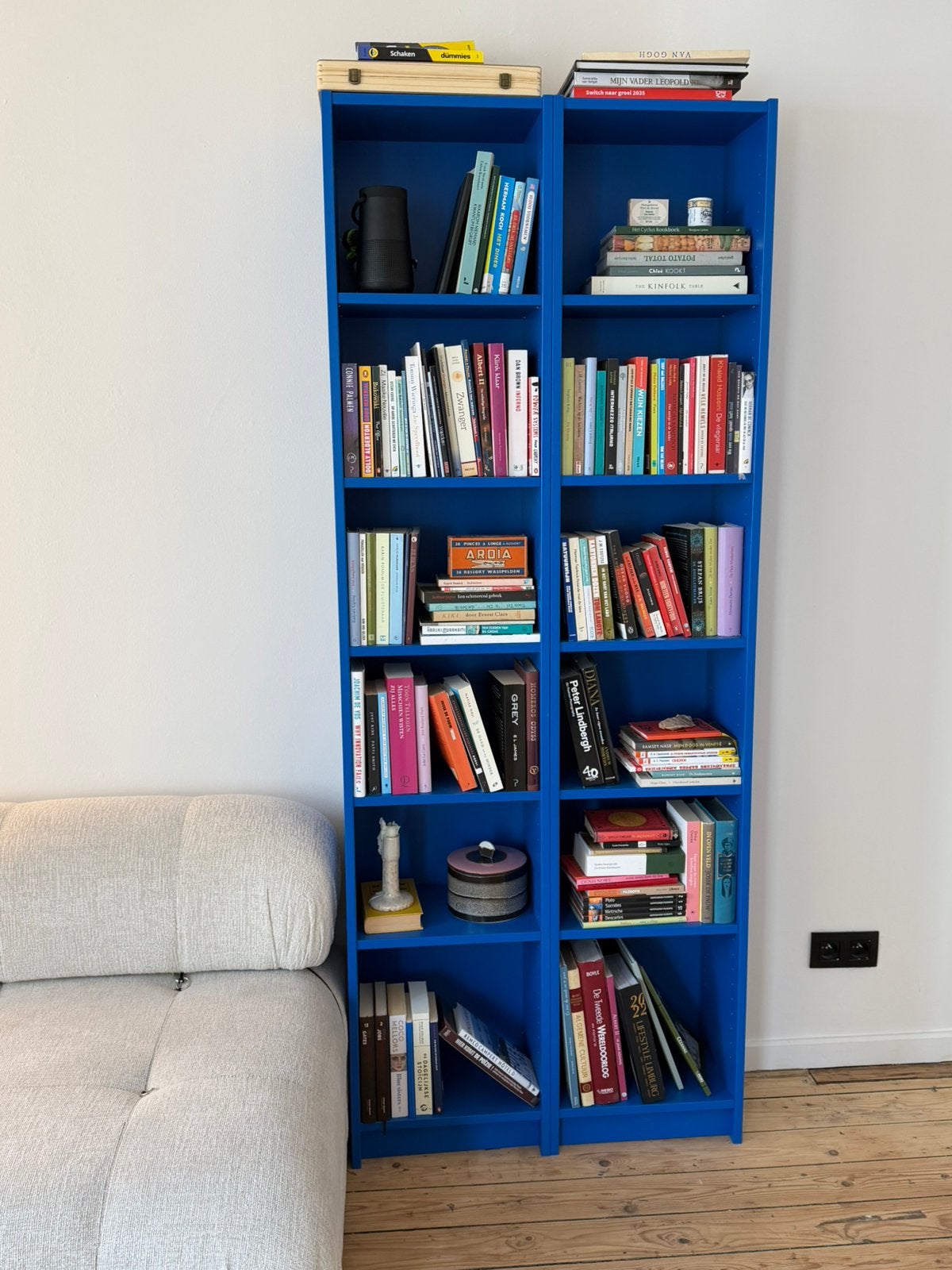 Billy boekenkast blauw, Enlèvement, Comme neuf