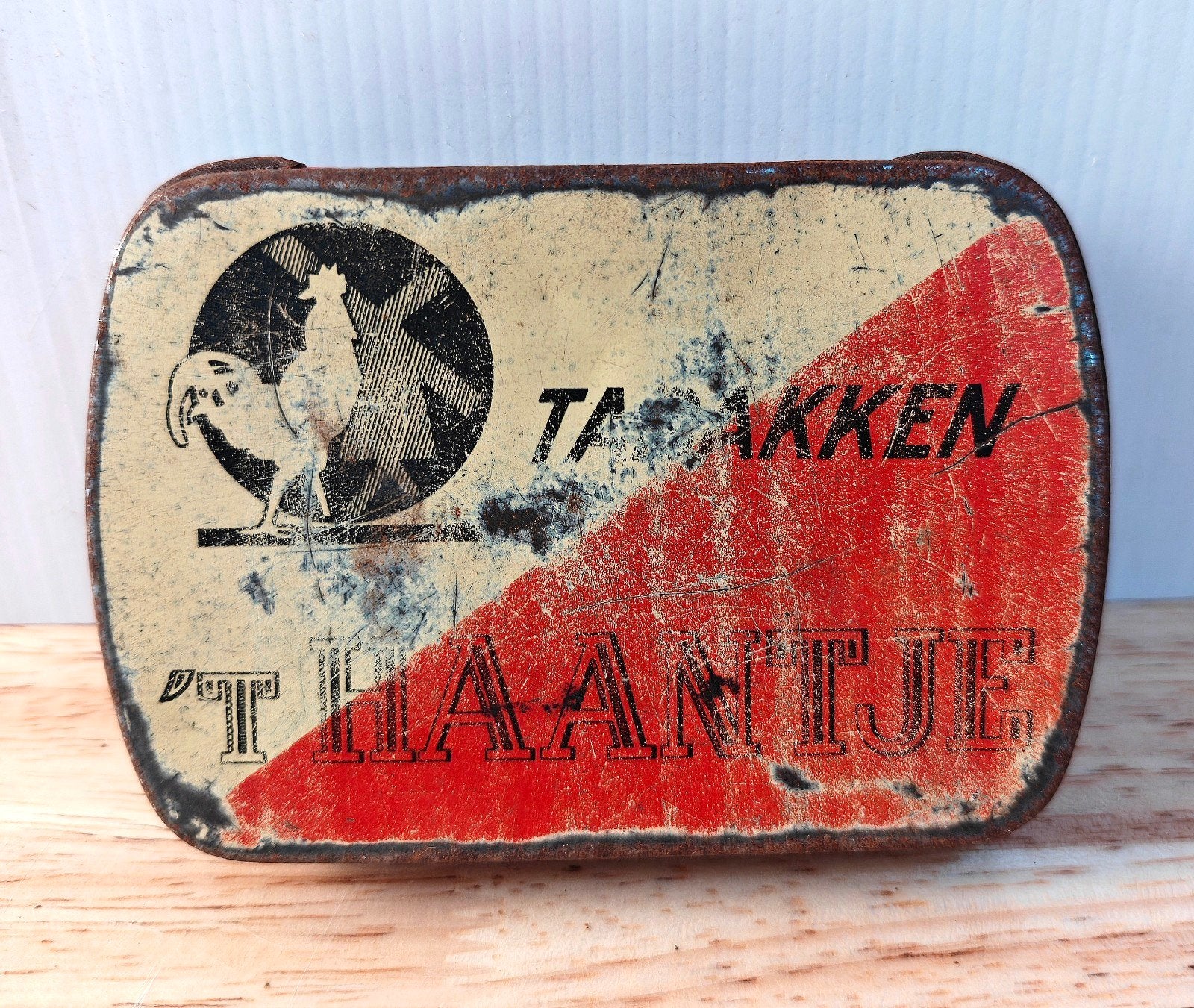 blik tabak / tabacs 'T HAANTJE Aalst, Verzamelen, Verzenden