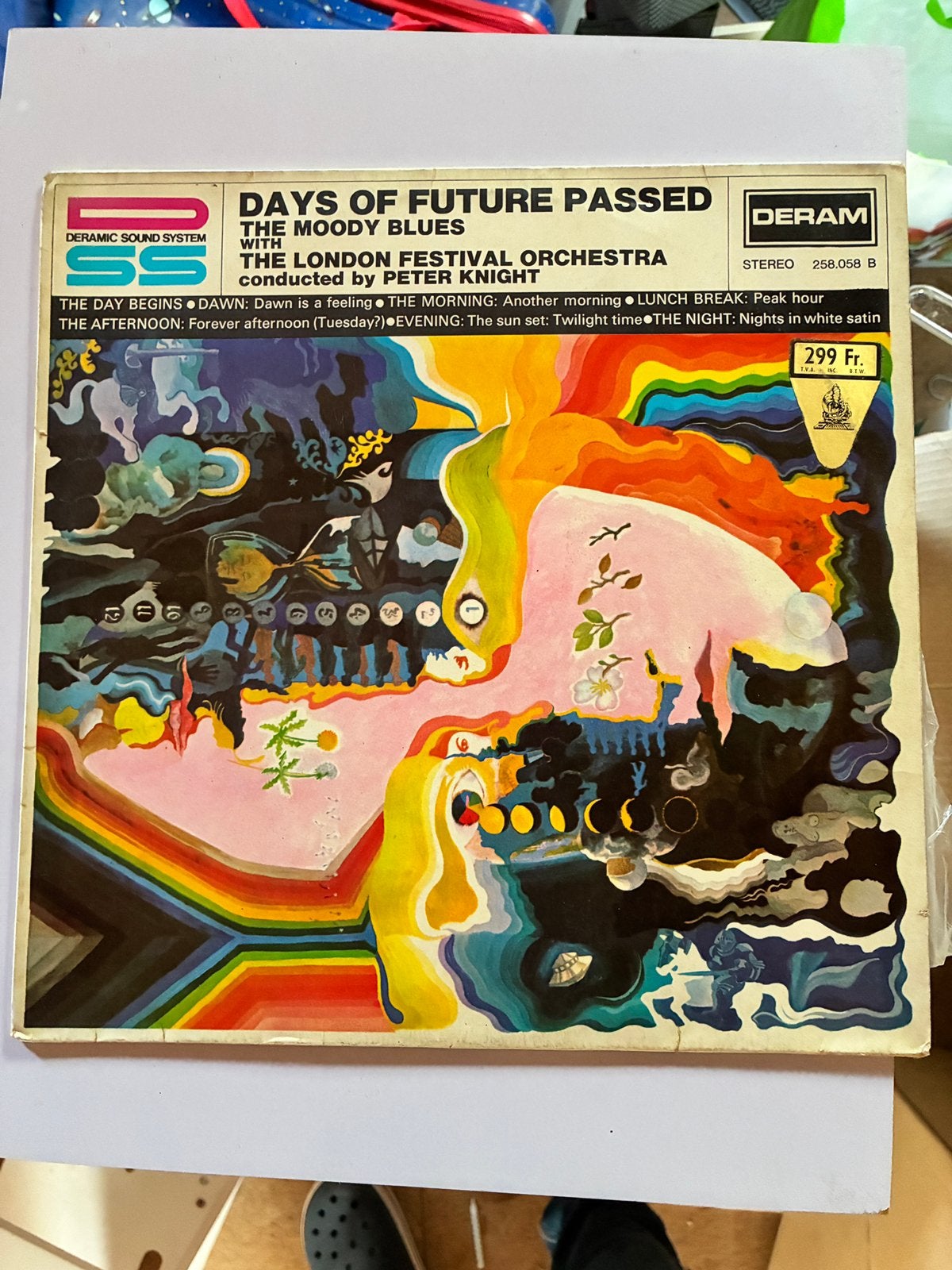 The Moody Blues - Days of Future Passed, Enlèvement, Comme neuf