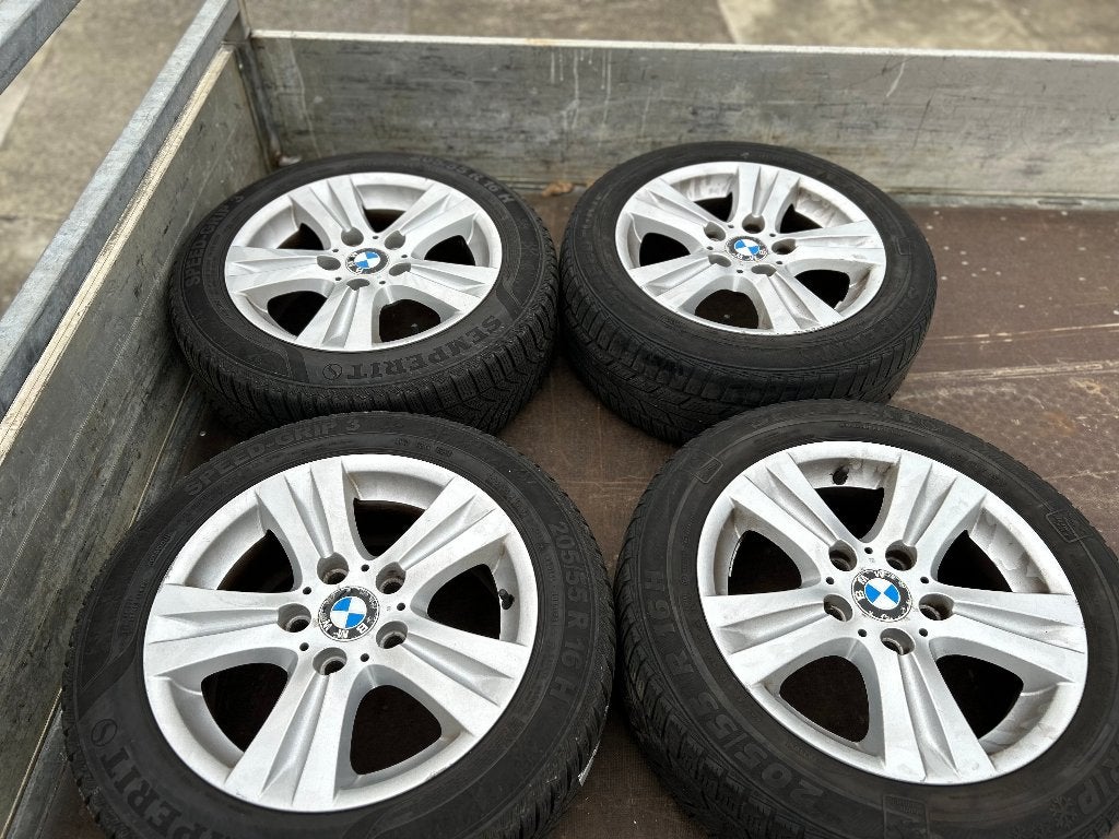 BMW VELGEN MET WINTERBAND, Auto-onderdelen, Ophalen, Gebruikt, 16 inch, Banden en Velgen