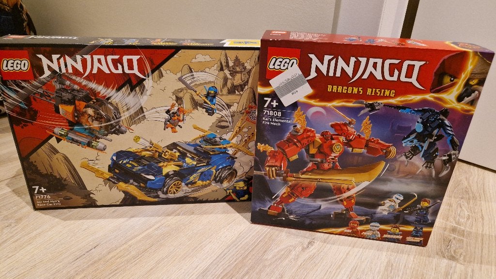 lego sets Ninjago 71776 + 71808, Ophalen, Zo goed als nieuw, Lego, Ninjago