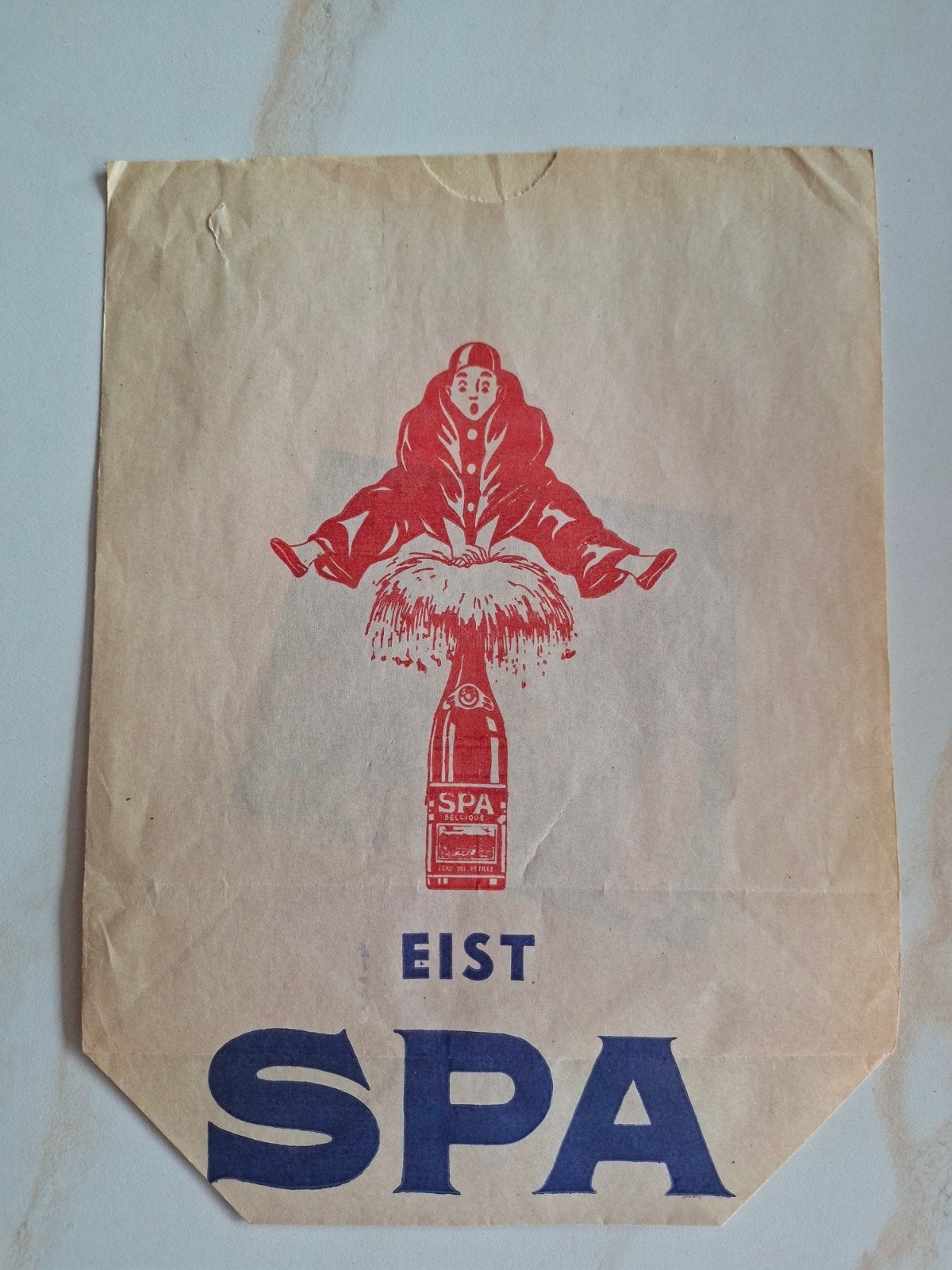 Sachet en papier Spa environ a4