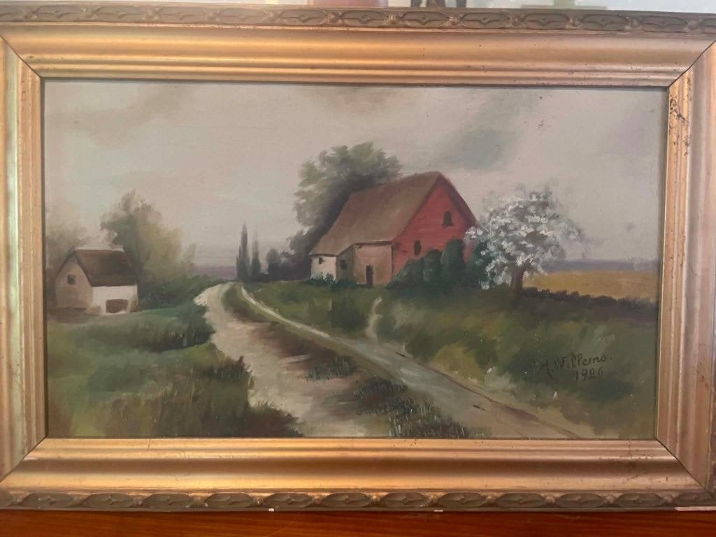 schilderij, Ophalen