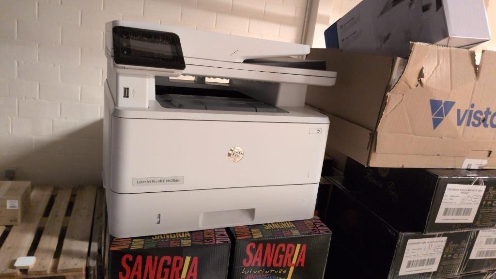 MFP Laser Jet Pro M428dw + nouvelle cartouche d'encre- 250€, Enlèvement, Comme neuf, Imprimante, HP
