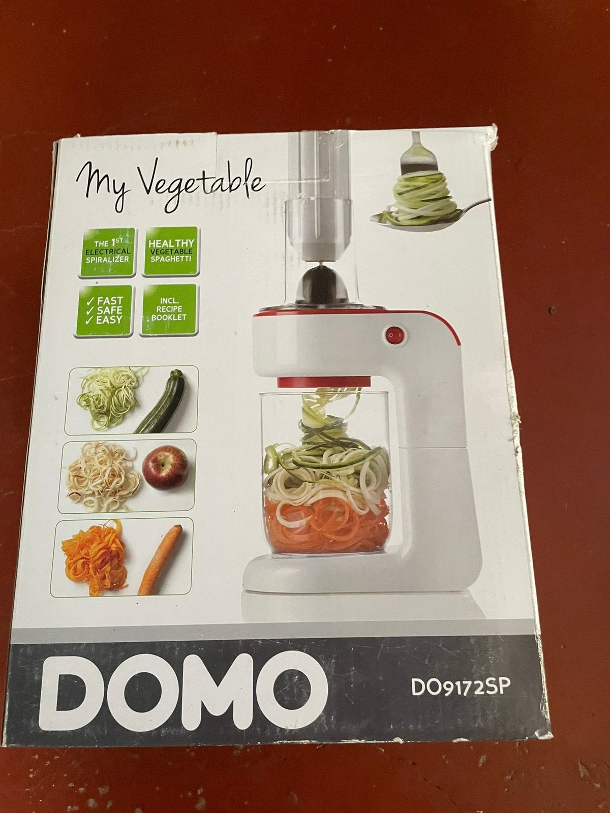 Domo groentesnijder, Ophalen, Nieuw