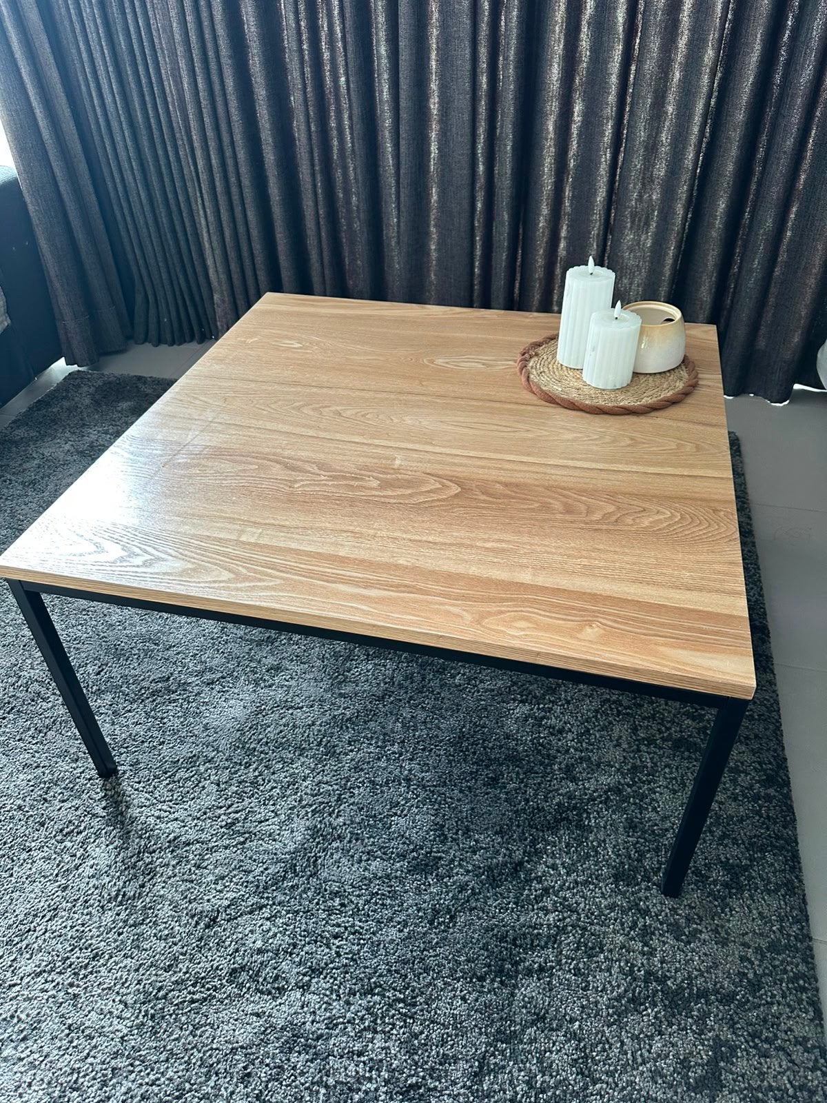 table basse, Maison & Meubles, Tables | Tables de salon, Enlèvement, Comme neuf, Métal